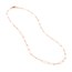 14K Rose Gold 3.4 mm Fancy Chain w/ Lobster Clasp - 18 in.