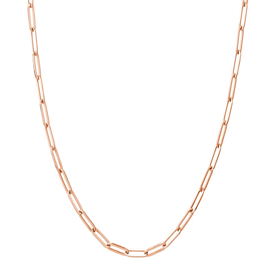 14K Rose Gold 3.85 mm Forzentina Chain w/ Lobster Clasp - 16 in.
