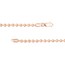14K Rose Gold 3 mm Bead Chain w/ Lobster Clasp - 18 in.