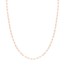 14K Rose Gold 3 mm Link Chain w/ Lobster Clasp - 24 in.