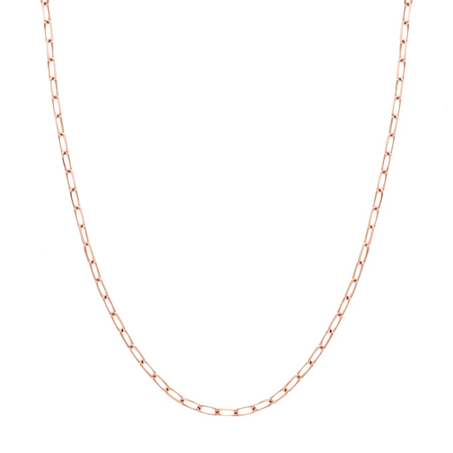 14K Rose Gold 4 mm Forzentina Chain w/ Lobster Clasp - 20 in.