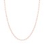 14K Rose Gold 4 mm Forzentina Chain w/ Lobster Clasp - 24 in.