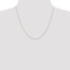 14k Rose Gold .5 mm Cable Rope Chain - 20 in.