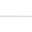 14k Rose Gold .5 mm Cable Rope Chain Necklace - 18 in.