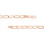 14K Rose Gold 5 mm Forzentina Chain w/ Lobster Clasp - 7.5 in.