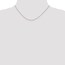 14k Rose Gold .70 mm Box Link Chain Necklace - 16 in.