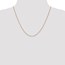 14k Rose Gold .84 mm Box Link Chain Necklace - 20 in.