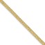 14k Solid Gold 4.5 mm Wide Triple Strand Rope Bracelet (7 in.)