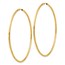 14k Solid Gold Endless Hoop Earrings