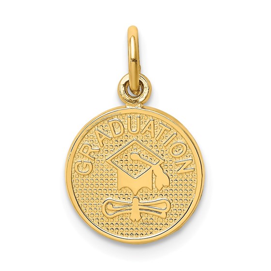 14k Solid Gold Graduation Charm - 1226A 14k Solid Gold Graduation Charm - 1226A