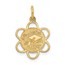 14k Solid Gold Graduation Day Charm - 1229A