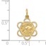 14k Solid Gold Graduation Day Charm - 1229A