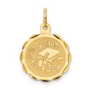14k Solid Gold Graduation Day Charm - 1232A