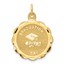 14k Solid Gold Graduation Day Charm - 1233A