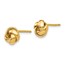 14k Solid Gold Knot Post Earrings