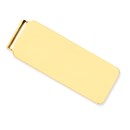 14k Solid Gold Money Clip (Smooth)