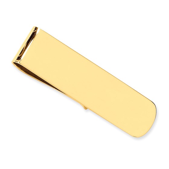 14k Solid Gold Money Clip (Solid Narrow) 14k Solid Gold Money Clip (Solid Narrow)
