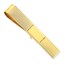 14k Solid Gold Tie Bar/Money Clip