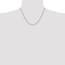 14K Tri-Color 2.0mm Gold Pav‚ Valentino Chain - 18 in.
