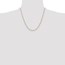 14K Tri-Color 2.0mm Gold Pav‚ Valentino Chain - 20 in.