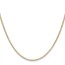 14K Tri-Color 2.0mm Gold Pav‚ Valentino Chain - 22 in.