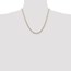 14K Tri-Color 3.2mm Gold Pav‚ Valentino Chain - 20 in.