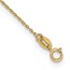 14K Tri-color Cross Beaded Rosary Style Necklace - 18 in.