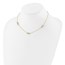 14K Two-tone 16in w/2in ext. Necklace - 18 in.