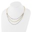 14K Two-tone Fancy Link Necklace - 18.25 in.