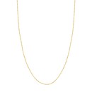 14K Two Tone Gold 1.35 mm Dorica Chain w/ Lobster Clasp - 16 in.