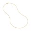 14K Two Tone Gold 1.35 mm Dorica Chain w/ Lobster Clasp - 16 in.