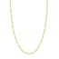 14K Two Tone Gold 3.9 mm Figaro Chain w/ Lobster Clasp - 18 in.