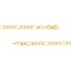 14K Two Tone Gold 3.9 mm Figaro Chain w/ Lobster Clasp - 18 in.