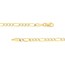 14K Two Tone Gold 3.9 mm Figaro Chain w/ Lobster Clasp - 20 in.