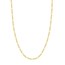 14K Two Tone Gold 3.9 mm Figaro Chain w/ Lobster Clasp - 22 in.