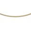 14K Two-tone Reversible Adjustable Omega - 18 in.