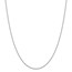 14k WG 1.40 mm Solid Polished Cable Chain Necklace - 16 in.