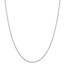 14k WG 1.40 mm Solid Polished Cable Chain Necklace - 18 in.