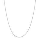 14k White Gold 0.50 mm Box Chain - 26 in.
