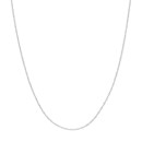 14K White Gold 0.6 mm Replacement Rope Chain - 18 in.