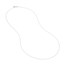14K White Gold 0.65 mm Cable Chain w/ Spring Ring Clasp - 18 in.
