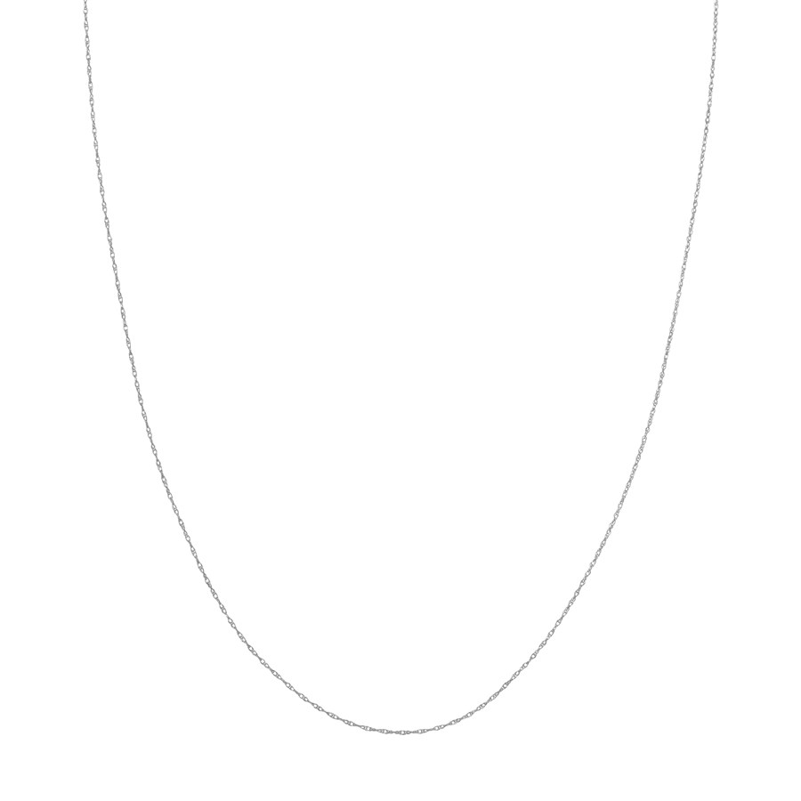 14K White Gold 0.75 mm Replacement Rope Chain - 20 in.