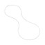 14K White Gold 0.85 mm Wheat Chain w/ Spring Ring Clasp - 16 in.