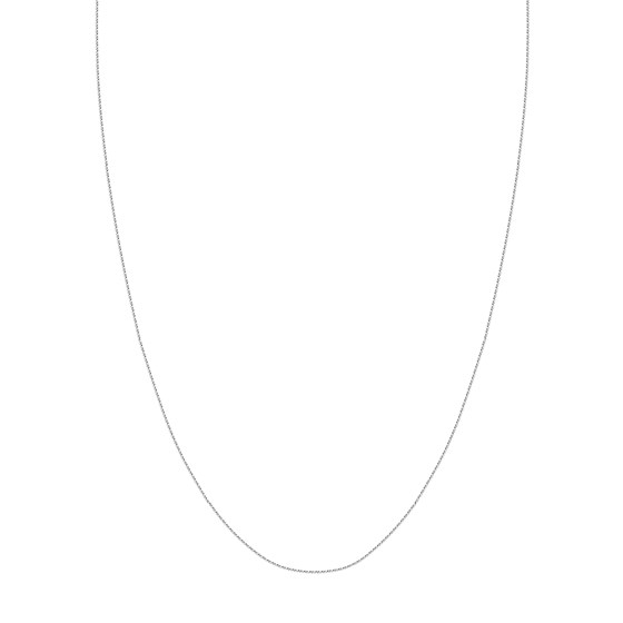 14K White Gold 0.85 mm Wheat Chain with Lobster Clasp -20 in. 14K White Gold 0.85 mm Wheat Chain with Lobster Clasp -20 in.
