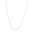 14K White Gold 0.9 mm Cable Chain w/ Lobster Clasp - 16 in.