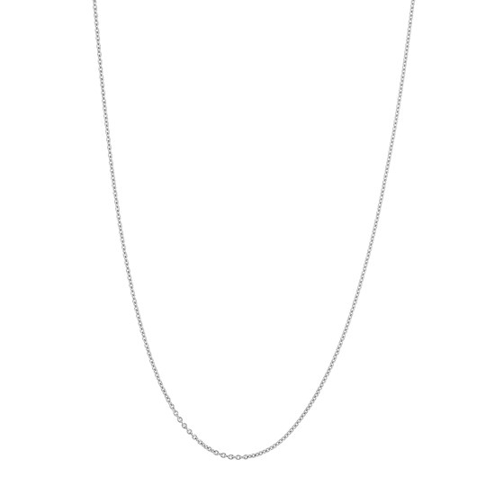 14K White Gold 0.9 mm Cable Chain w/ Lobster Clasp - 20 in. 14K White Gold 0.9 mm Cable Chain w/ Lobster Clasp - 20 in.
