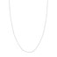 14K White Gold 0.9 mm Saturn Chain w/ Spring Ring Clasp - 20 in.