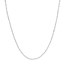 14K White Gold 0.9 mm Singapore Chain - 18 in.