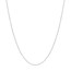 14K White Gold 0.95 mm Anchor Chain - 16 in.