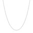 14K White Gold 0.95 mm Anchor Chain - 20 in.